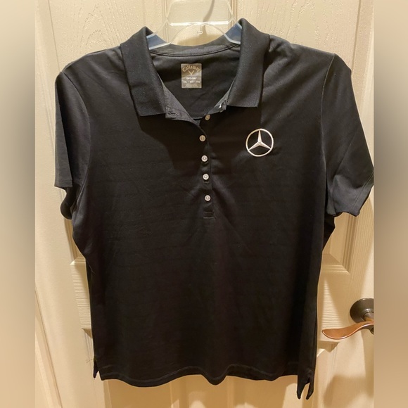 Callaway Ladies Polo Style Shirt With Mercedes Logo. Size XXL - Picture 1 of 4